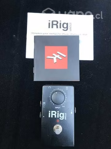 Pedal/Interfaz Irig Stomp