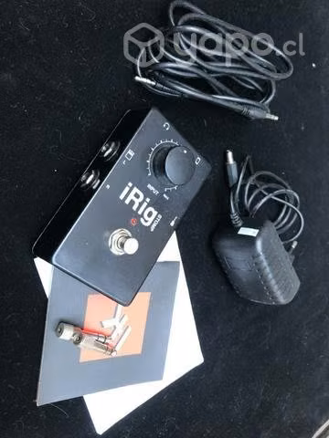 Pedal/Interfaz Irig Stomp