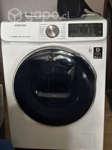 Lavadora Samsung 11/8 kilos con detalle en secado