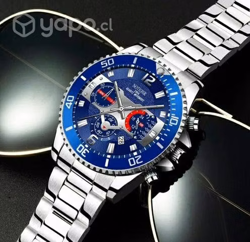 Reloj Nationtr Acero Inoxidable