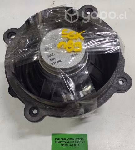 Par Parlantes (SSK083) SSangyong Korando 2.0 Diese