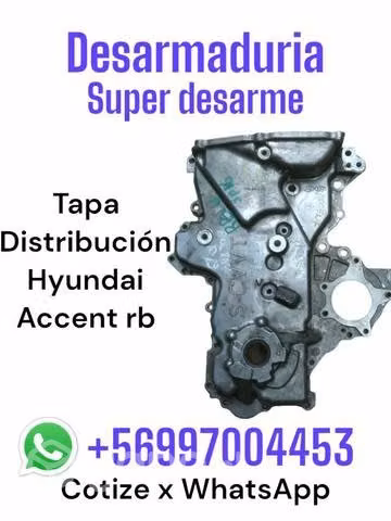 Tapa distribución Hyundai accent rb