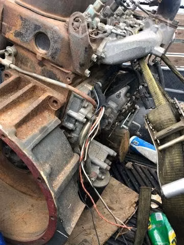 Motor de camión isuzo 4.8