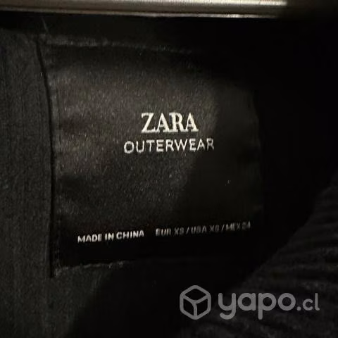 Chaqueta Zara S oversize cotelé