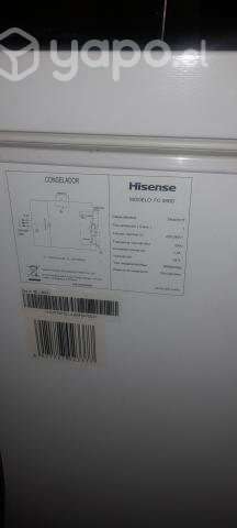 Congeladora con tapa Hisense - Imagen 2