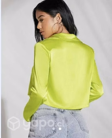 Blusa verde - Imagen 2