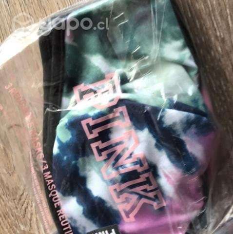 Mascarillas Cubrebocas Pink Victoria Secret - Imagen 2