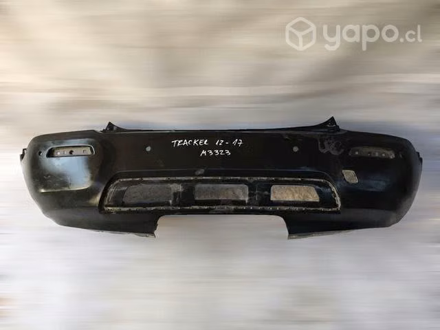 Parachoque trasero chevrolet tracker 2012-2017