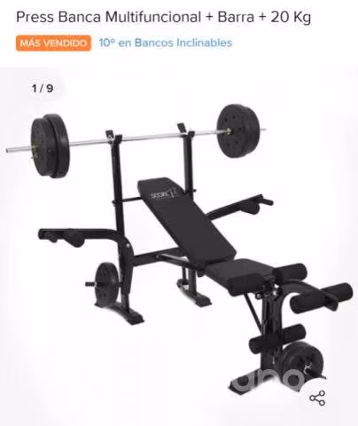 Maquina de ejercicio múltiple