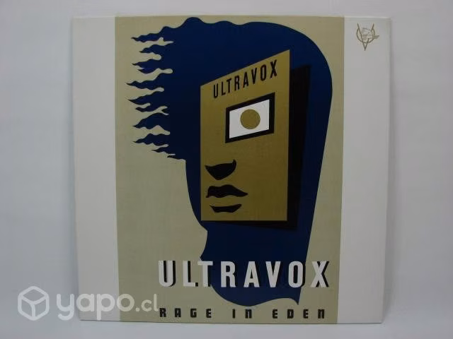 Vinilo Ultravox Rage In Eden 1981 Europa Ed. +sobr