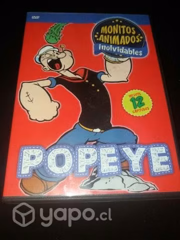 Película infantil Popeye el marino dvd