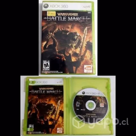 Juego Xbox 360 Warhammer Battle March