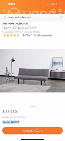 Futon cama
