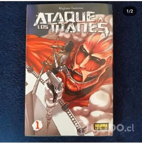 Manga Nº 1 Nuevo. Ataque de los Titanes
