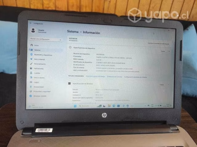 Venta HP Notebook - 14-ac110la (ENERGY STAR) - Imagen 3