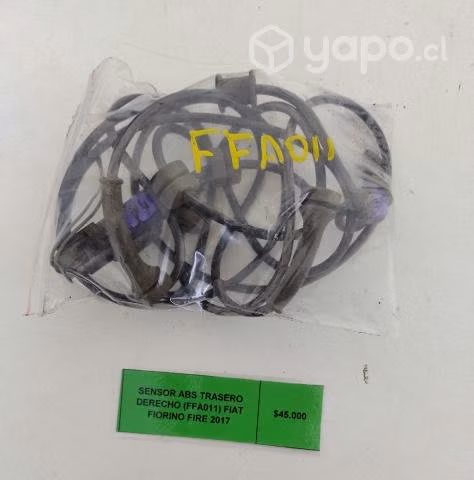 Sensor ABS Trasero Der Fiat Fiorino Fire 2017