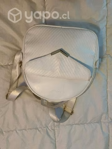 Mochila blanca marques - Imagen 2