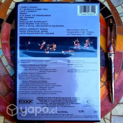 DVD Recital "Standards" en Tokyo