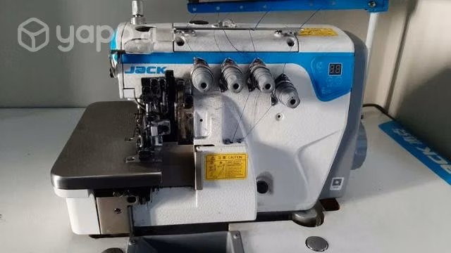 Maquina overlok de 5 hilos marca jack