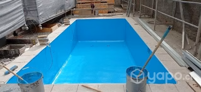Revestimiento de piscinas en fibra de vidrio
