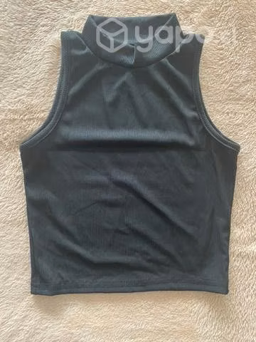 Crop negro, talla S - Imagen 2