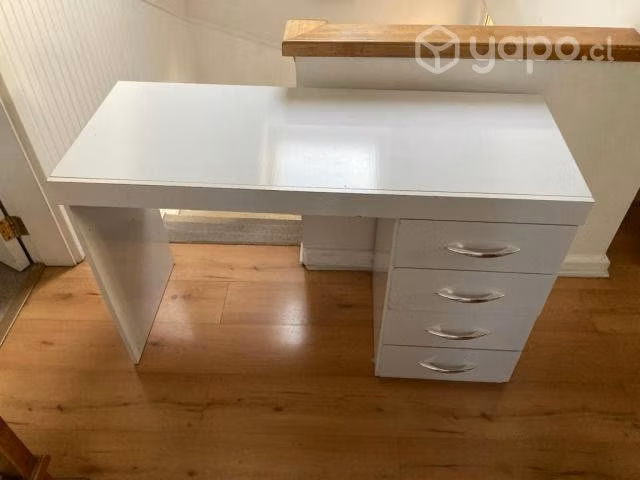 Escritorio Blanco Usado - Imagen 2