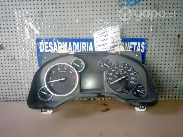 Tablero instrum sinoptico detalle Toyota tundra