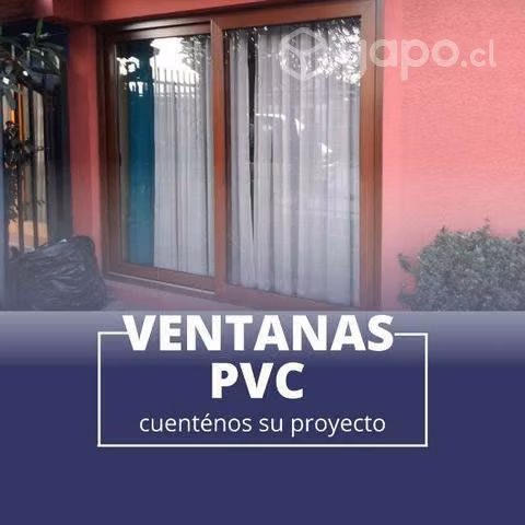 Ventanas PVC termopanel y Cristal monolítico
