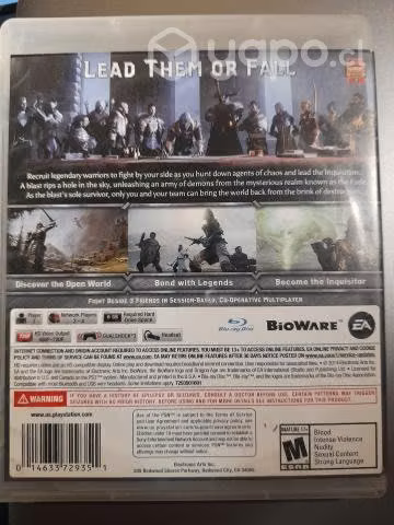 Dragon Age Inquisition (PS3) - Videojuego Usado
