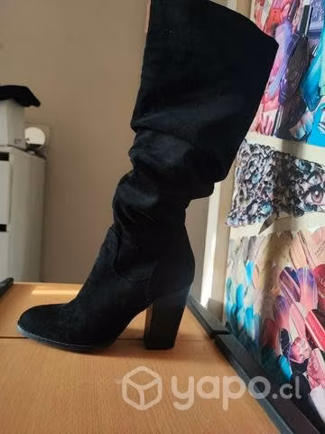 Botas bucaneras de gamuza Weide - Imagen 2