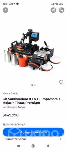 kit para emprender sublimación