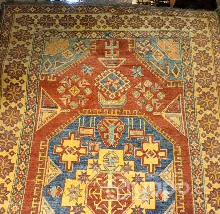 Hermosa alfombra persa Kazak 180 x 300 cm - Imagen 3