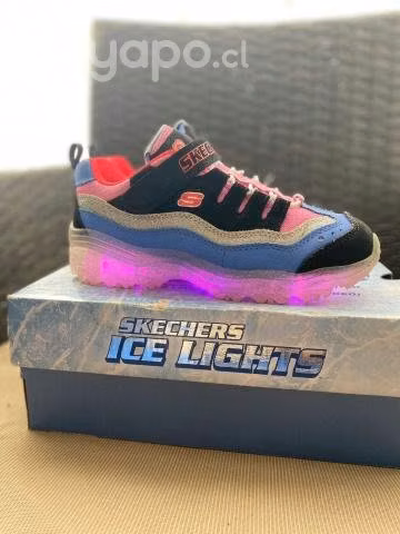 Zapatillas skechers con luces