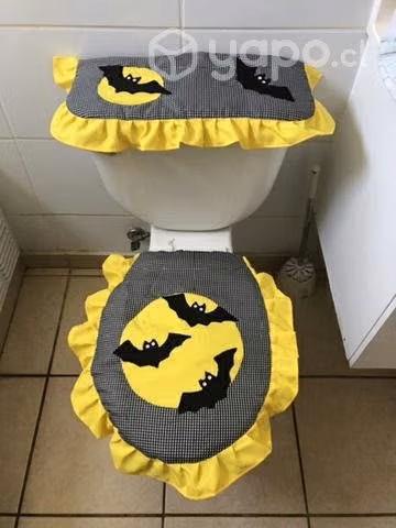 Juego baño hallowen