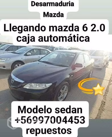 Maleta trasera mazda 6