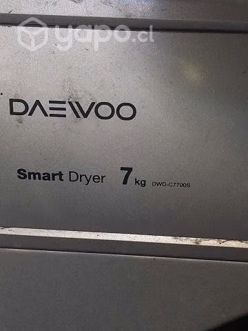 Secadora de ropa Daewoo 7 Kg.