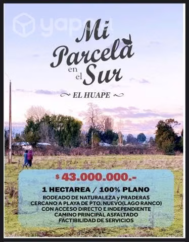 Hermosa parcela en Venta