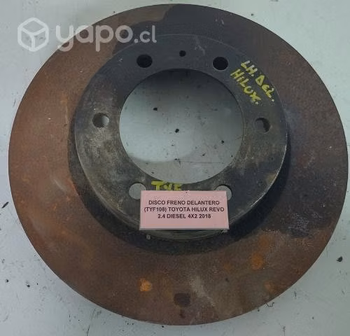 Disco Freno Delantero (TYF108) Toyota Hilux Revo