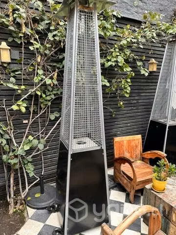 Estufa a gas Tipo PIRAMIDE para Exteriores