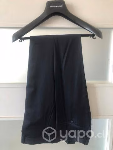 Traje Formal Armanni, Color Azul, Italiano