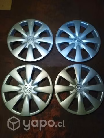 Tapas de ruedas Toyota aro 15