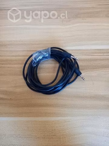 Cable auxiliar de Audio (3m) de 3,5 a 3,5mm,