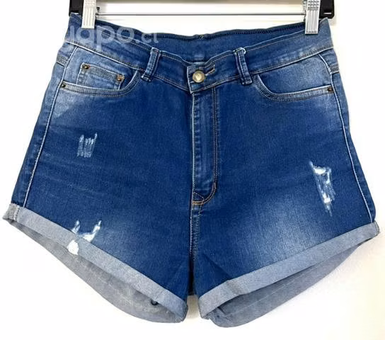 Shorts Elásticado Levanta Cola Tiro Alto Talla 40 - Imagen 5