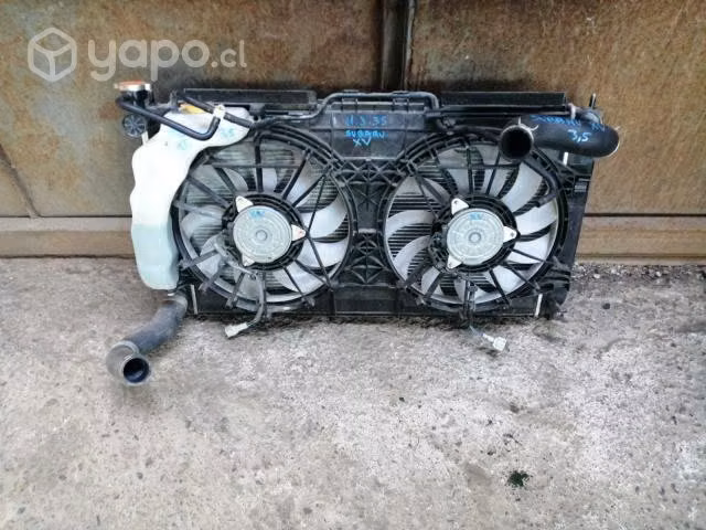 Electro+radiador agua+radiador aire new xv 2020