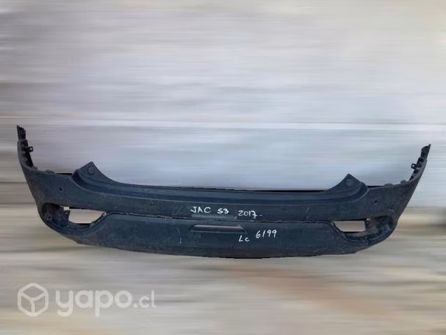 Parachoque trasero jac s3 2017