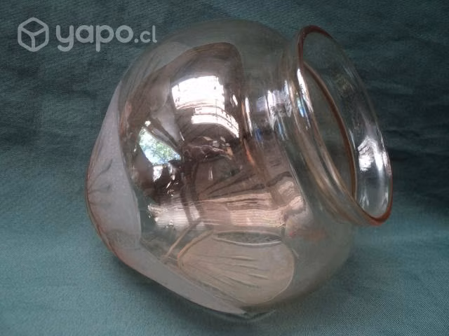 Tulipa Ámbar Tallada, Base 8 Cms - Imagen 2