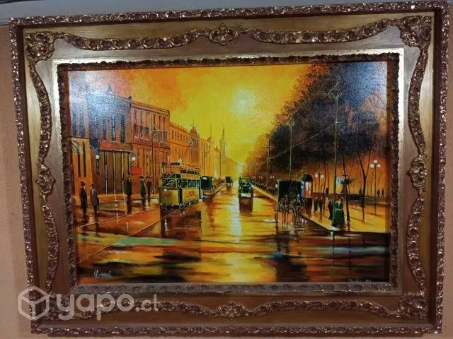 Cuadro Alameda las delicias 125x95.cms