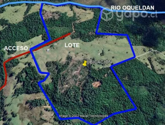 Tres lotes de campo por separados