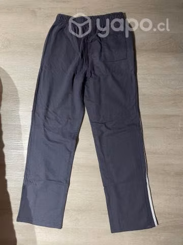 Pantalón buzo gris niño talla 16