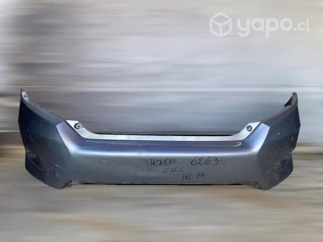 Parachoque trasero honda civic 2016-2019